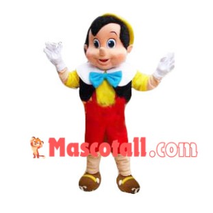 Cartoon Pinocchio Mascot Costume