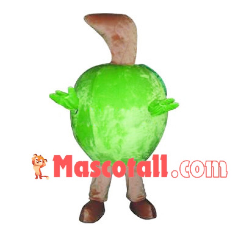 Green Apple Adult Mascot Costume