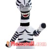 Clownish Zebra Mascot Costume