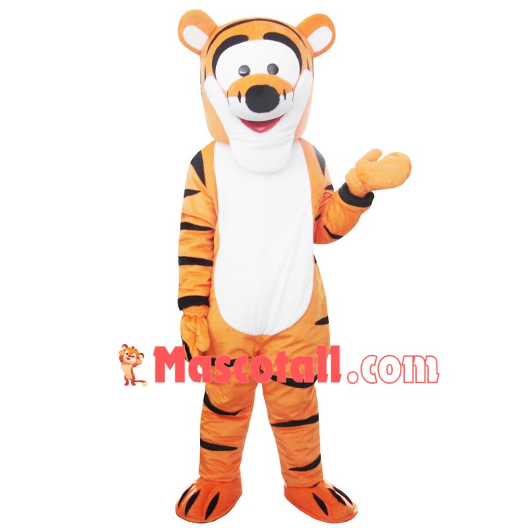Classic Uniex Jumping Tiger Mascot Costume