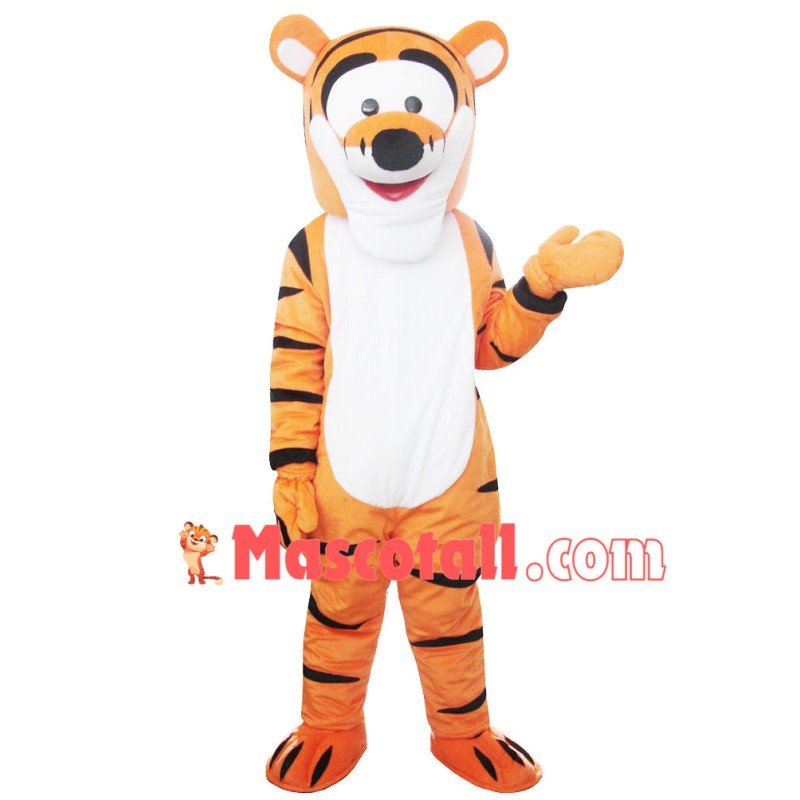 Classic Uniex Jumping Tiger Mascot Costume