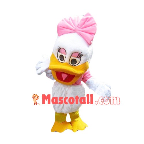 Daisy Duck Mascot Cartoon Costume