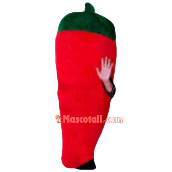 Red Chilli Mascot Lightweight Costume