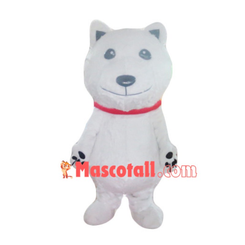 Lovable Pet Husky Cub Mascot Costume