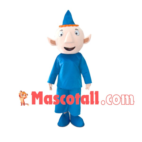 Triangle Nose Man Mascot Cartoon Costume