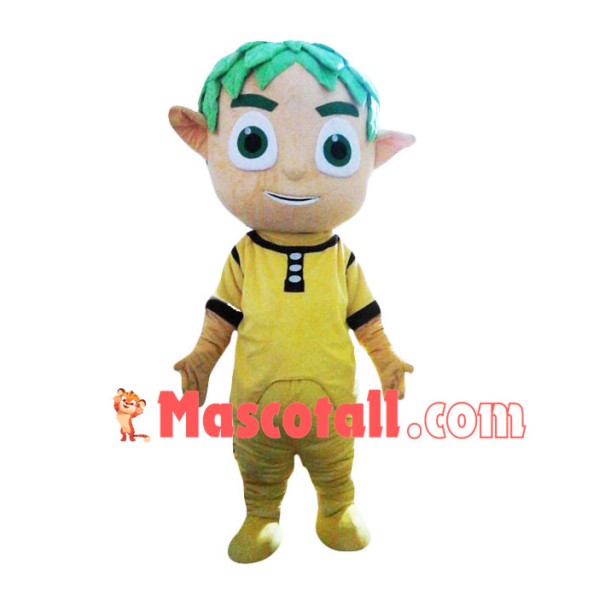Green Environmental Protection Ambassador Mascot Costume
