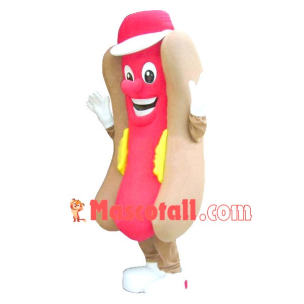 Sausage Hot Dog Mascot Costume