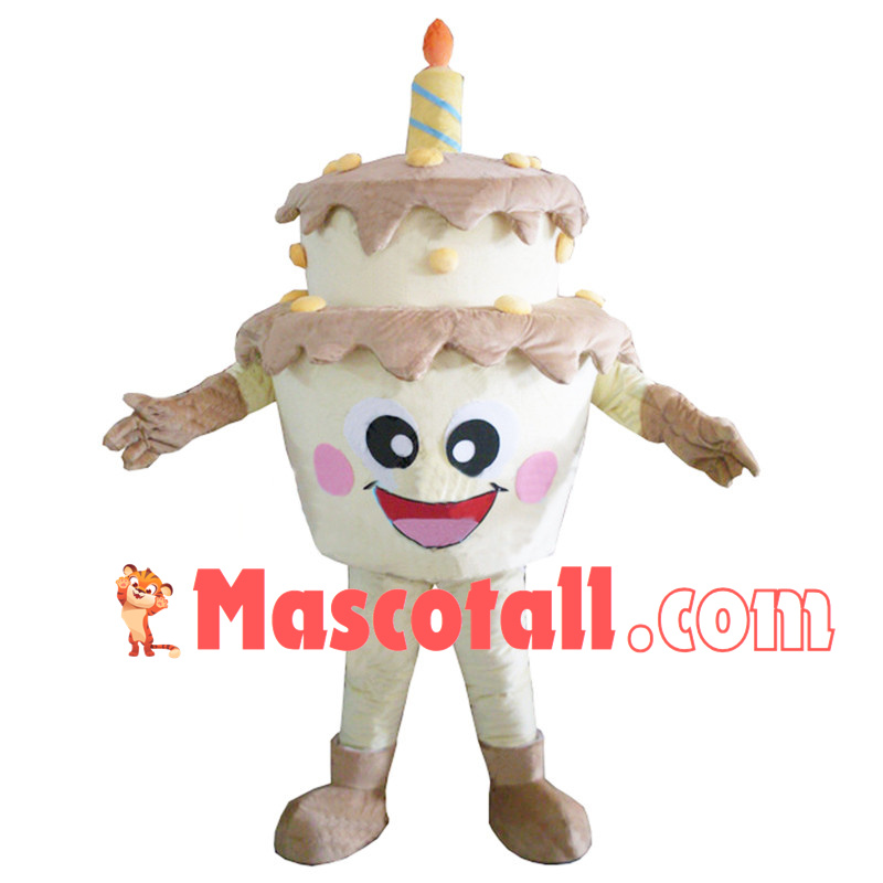 Double Birthday Cake Mascot Costume