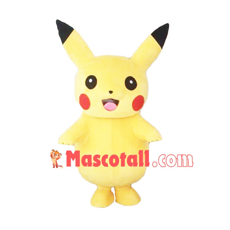 Lovely Pikachu Mascot Costume for Adult