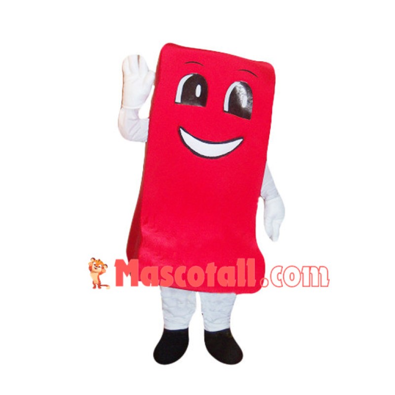 Cartoon Red Car Seat Mascot Costume