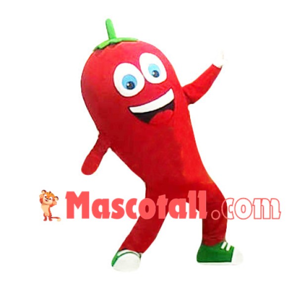 Spicy Bell Pepper Mascot Costume