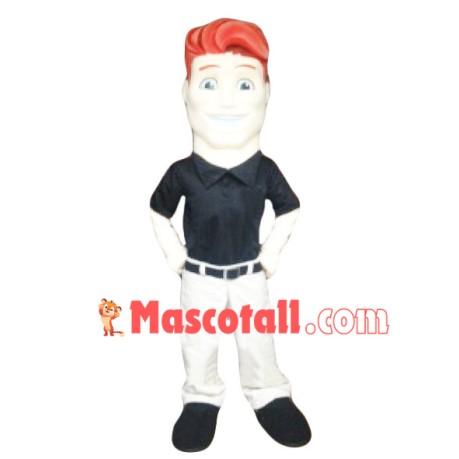 Fanatic Red Hair Boss Mascot Costume