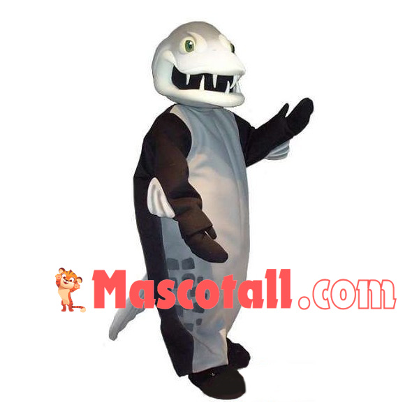 Deep Sea Fish With Sharp Teeth Mascot Costume
