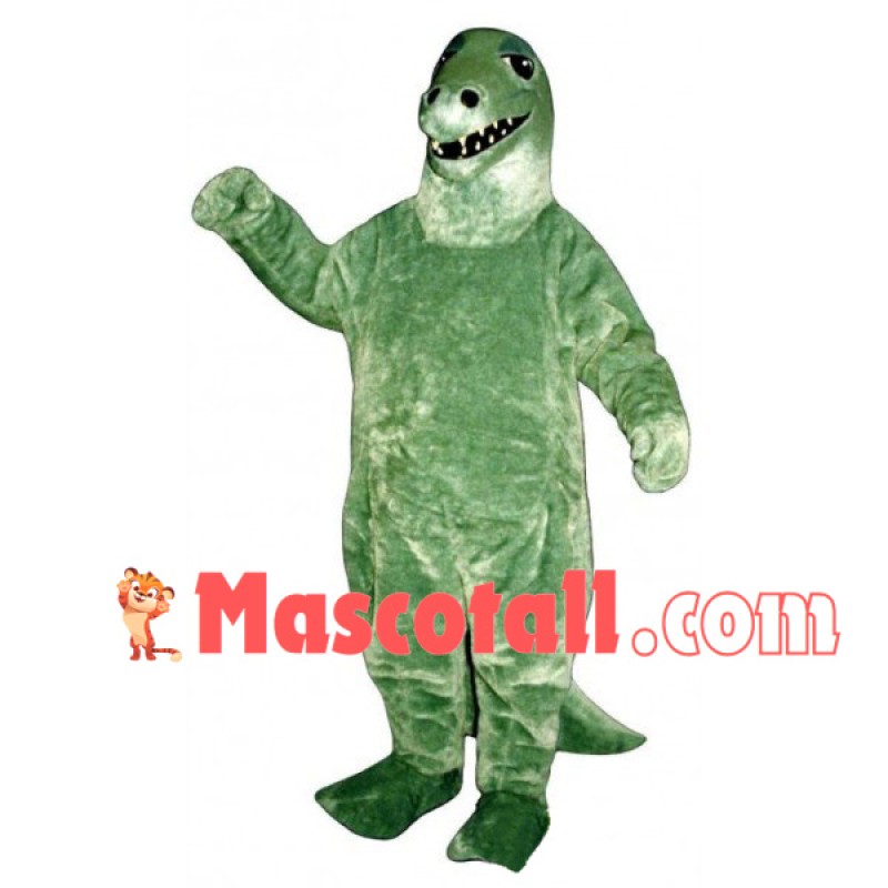 Huge Whole Green Dinosaur Mascot Costume