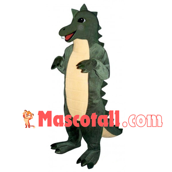 Power Dinosaur With Spines Mascot Costume