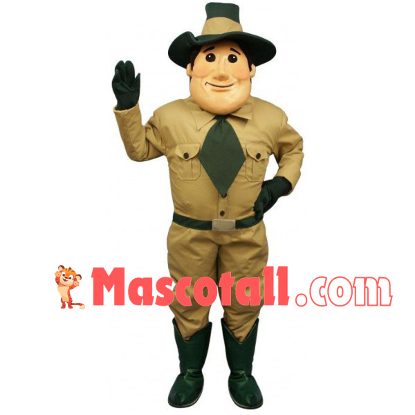 Manly Employee of The Orchard Mascot Costume