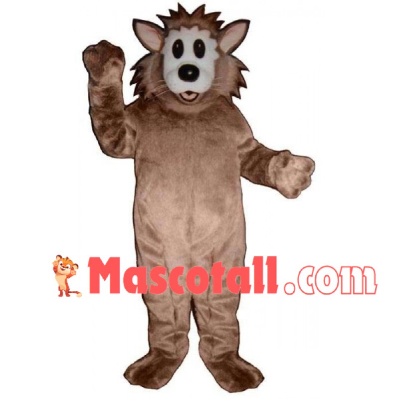 Wire-haired Brown Hedgehog Mascot Costume
