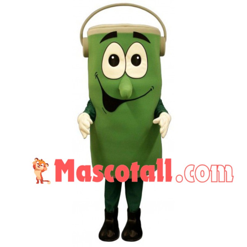 Green Energy-saving Battery Mascot Costume