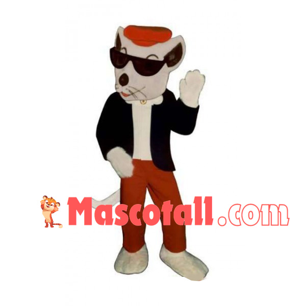 Cool Mouse Wearing Sunglasses Mascot Costume