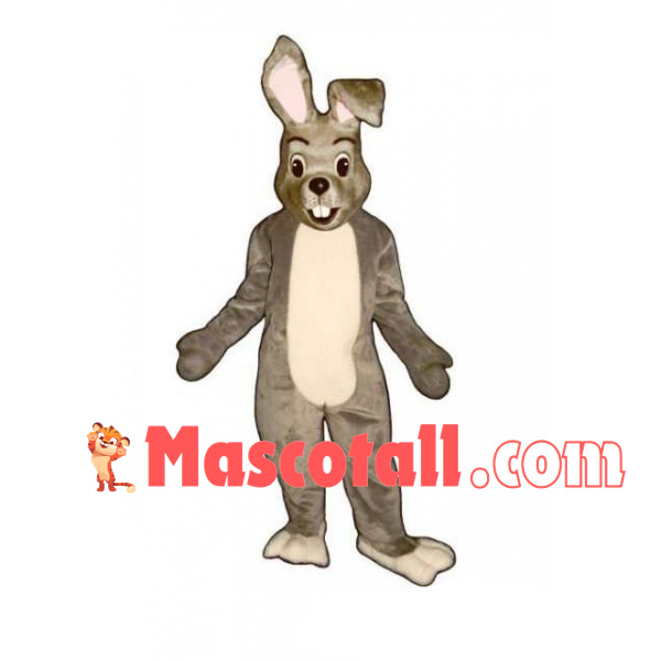 Standing Style Gray Rabbit Mascot Costume