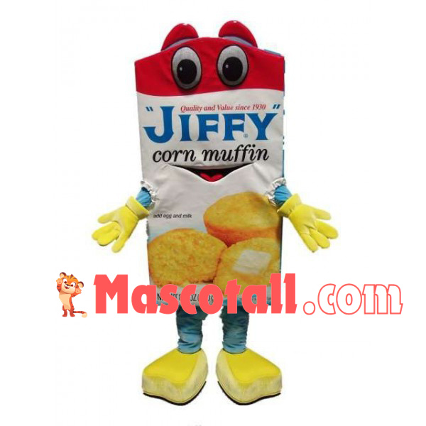 Corn Sponge Cake Mixed Powder Mascot Costume
