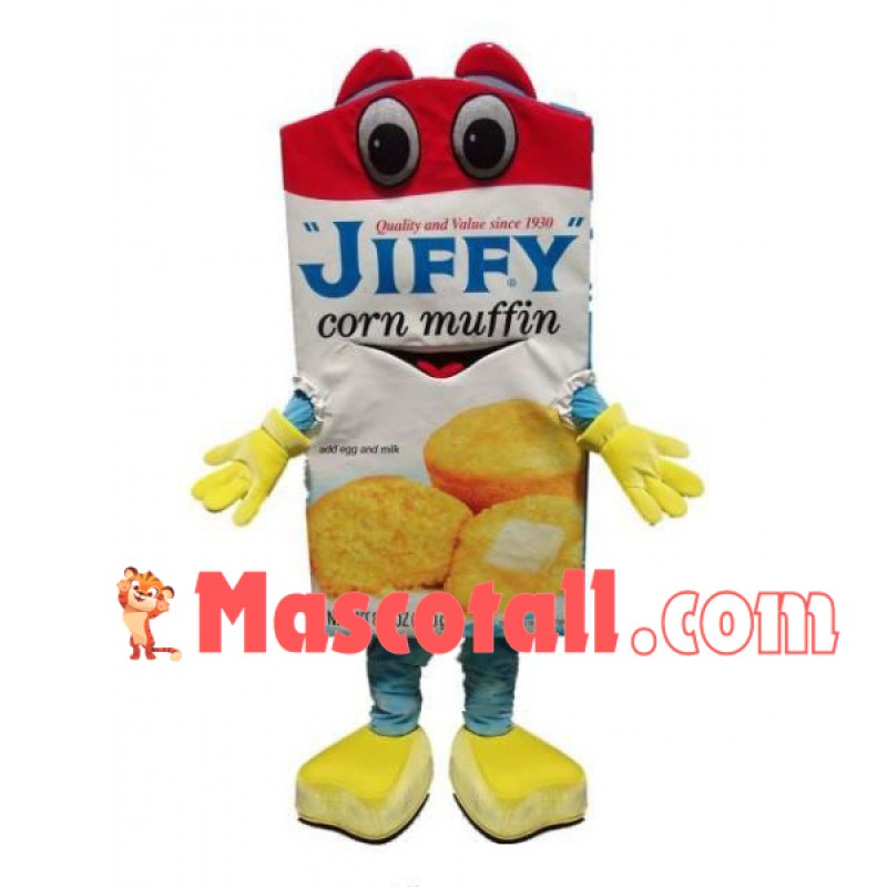 Corn Sponge Cake Mixed Powder Mascot Costume
