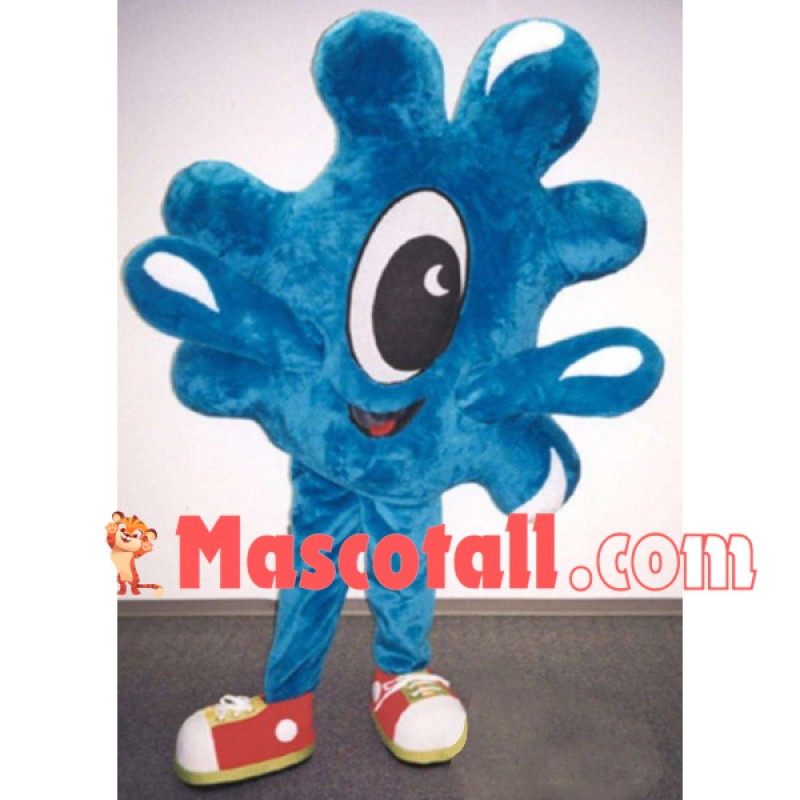 Beautiful Lake Blue Coral Mascot Costume