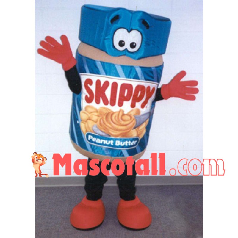 Bottle of Peanut Butter Mascot Costume