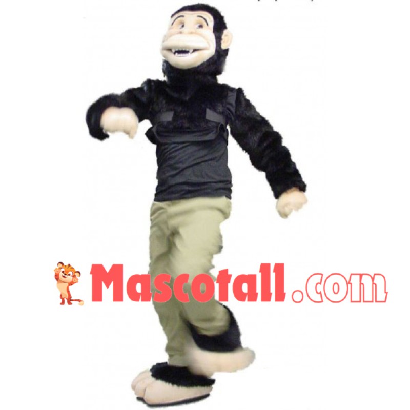 Trained Smart Chimpanzee Mascot Costume