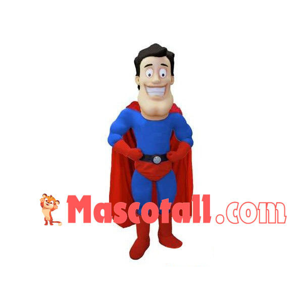 Righteous Muscle Superman Mascot Costume