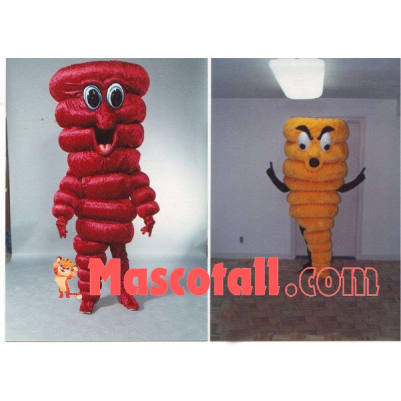 Funny Colored Stacked Doll Mascot Costume