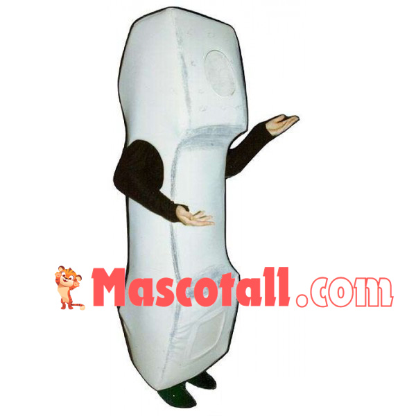 Previous Wired White Telephone Mascot Costume