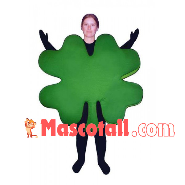 Lucky of Four Leaf Clover Mascot Costume