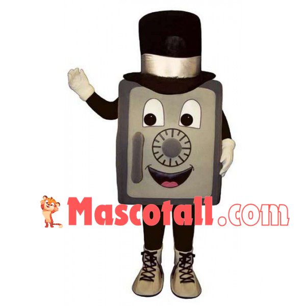 The Safe With Top Hat Mascot Costume