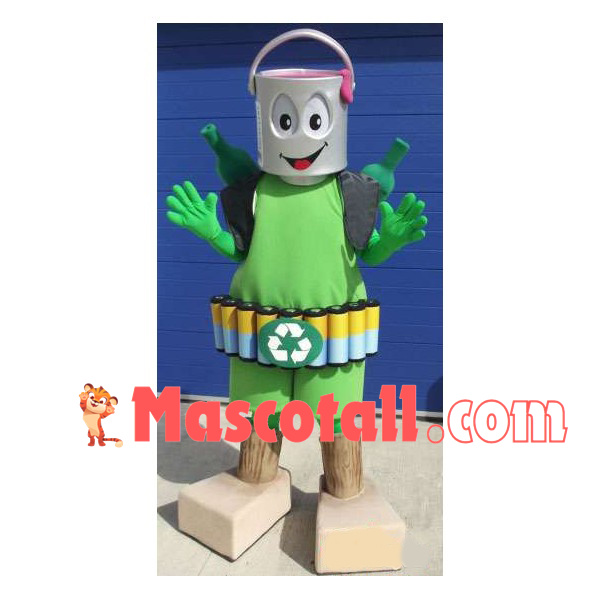 Environmentally Friendly Paint Doll Mascot Costume