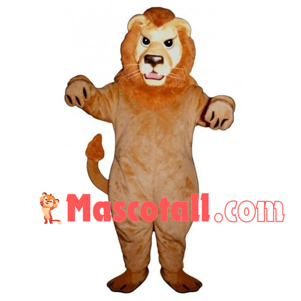 Fierce Look Adult Lion Mascot Costume