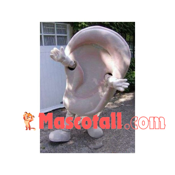 Plump Scallop Cartoon Mascot Costume