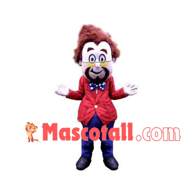 Crazy Doctor of Science Mascot Costume
