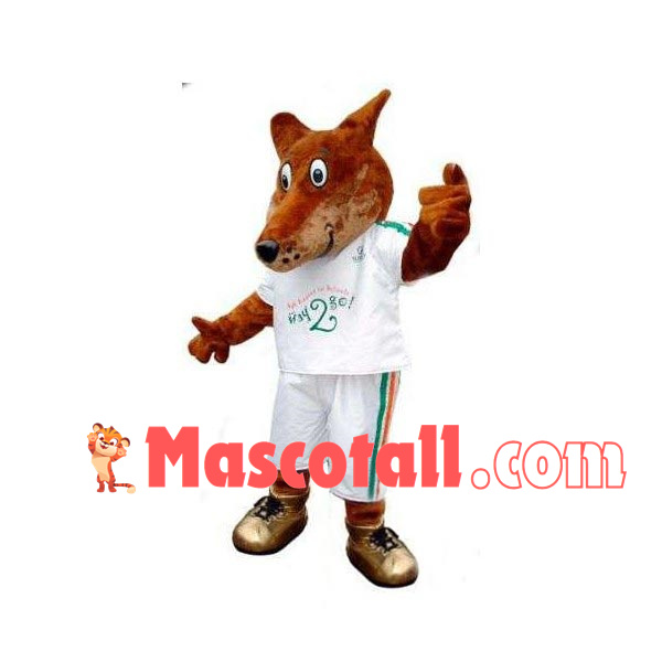 Secretly Happy The Sharp-mouthed Fox Mascot Costume