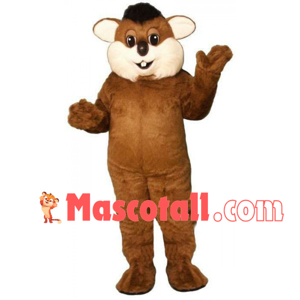 Soft Squirrel With Strong Body Mascot Costume
