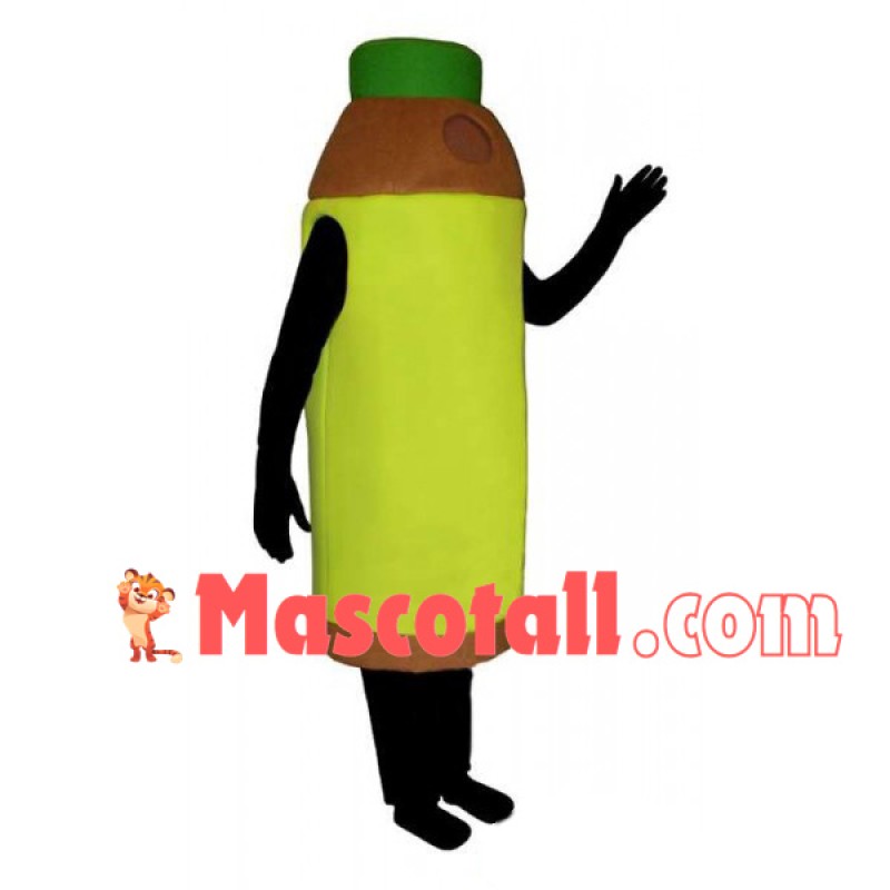 Big Bottle of Sea Buckthorn Juice Mascot Costume