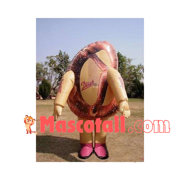Inflatable Heart Doll Mascot Costume