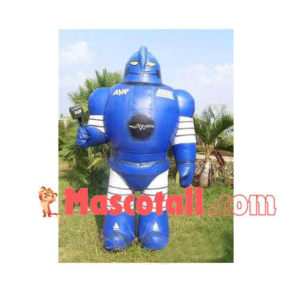 Inflatable Armored Robot Mascot Costume