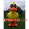 Inflatable Big Yellow Duck Mascot Costume