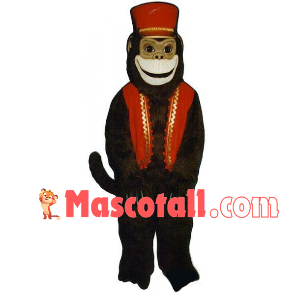 Polite Monkey Bellman Mascot Costume