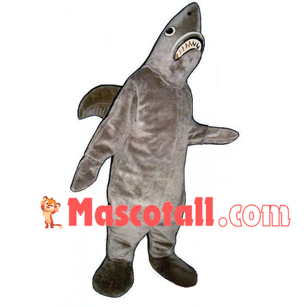 Cruel Shark Mascot Adult Costume