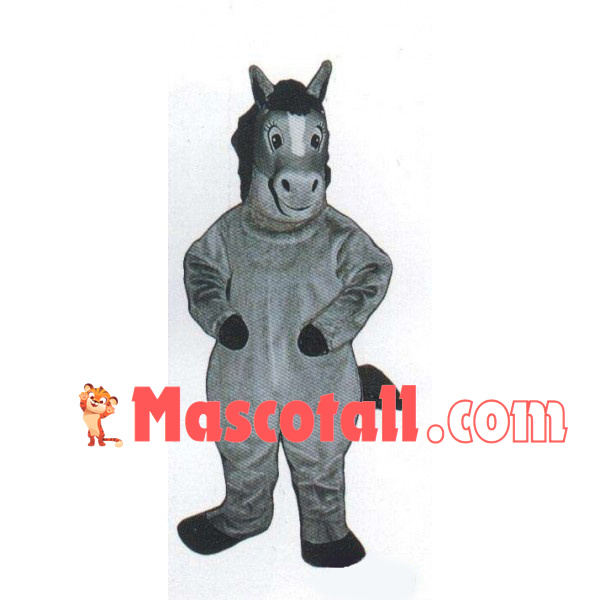 Frank Gray Horse Mascot Costume