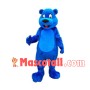 Eye Catching Navy Blue Bear Mascot Costume
