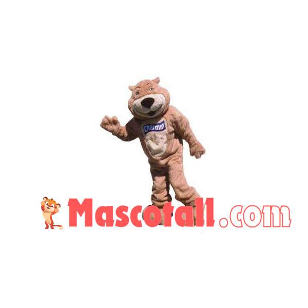 Friendly Plush Adult Bear Mascot Costume