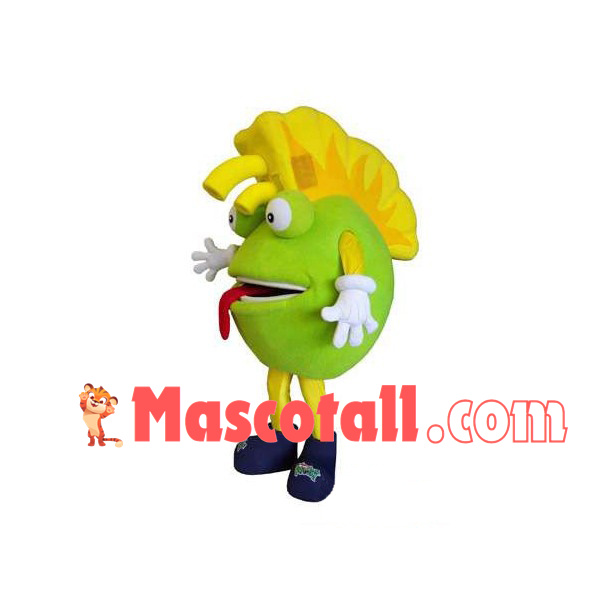 Necrotic Cell Attached To Trachea Mascot Costume